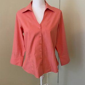 Orange blouse